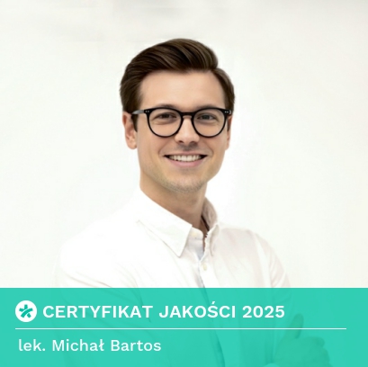 Profil doktora Michała Bartosa na ZnanyLekarz z certyfikatem 2025